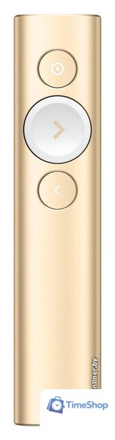 Пульт ДУ Logitech Spotlight (золотистый) - Изображение №2 — Интернет-магазин Time-Shop
