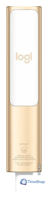 Пульт ДУ Logitech Spotlight (золотистый) - Изображение №3 — Интернет-магазин Time-Shop