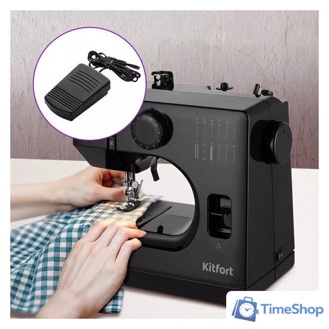 Электромеханическая швейная машина Kitfort KT-6043 - Изображение №5 — Интернет-магазин Time-Shop