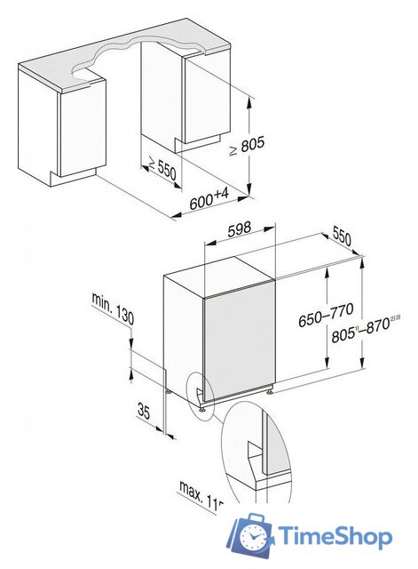 Встраиваемая посудомоечная машина Miele G 7980 SCVi AutoDos K2O - Изображение №8 — Интернет-магазин Time-Shop