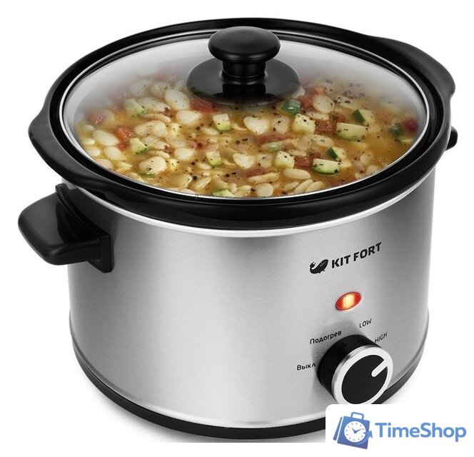 Медленноварка Kitfort KT-206 - Изображение №2 — Интернет-магазин Time-Shop