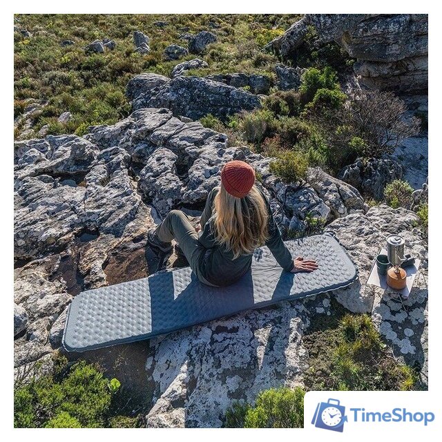 Самонадувающийся коврик Naturehike CNK2300DZ013 Ultralight Large 6976507665780 (голубой) - Изображение №4 — Интернет-магазин Time-Shop