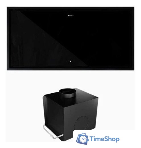 Кухонная вытяжка Globalo Novelti 100.1 Black + Turbina TW 2.1 - Изображение №2 — Интернет-магазин Time-Shop