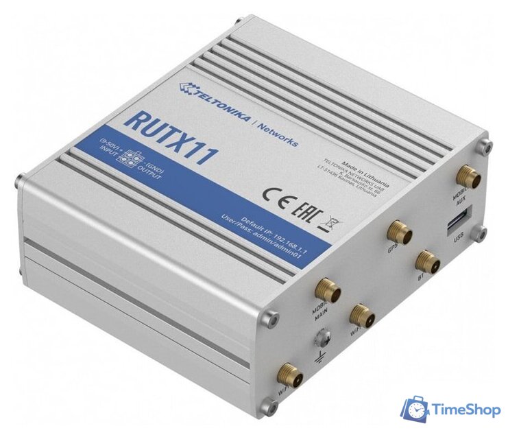 4G Wi-Fi роутер Teltonika RUTX11 - Изображение №3 — Интернет-магазин Time-Shop