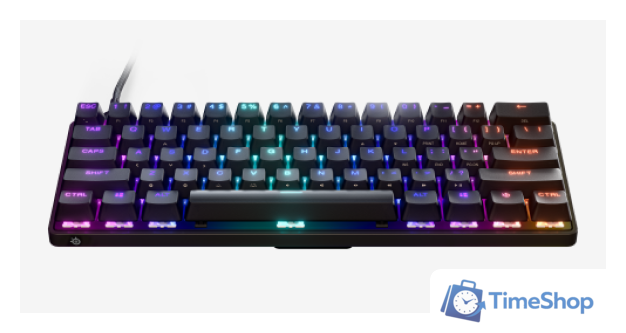 Клавиатура SteelSeries Apex 9 Mini (нет кириллицы) - Изображение №3 — Интернет-магазин Time-Shop