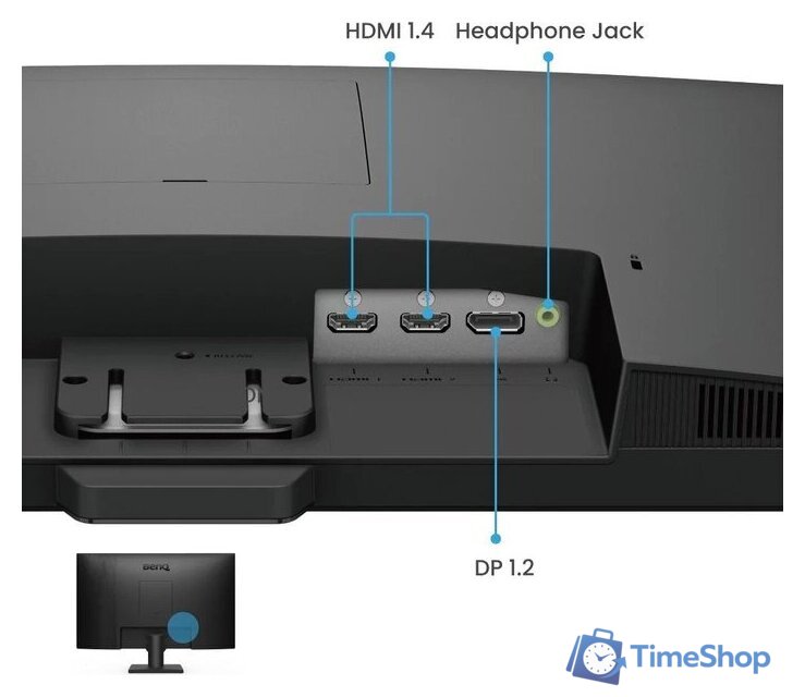 Монитор BenQ Eye-Care GW2790 - Изображение №6 — Интернет-магазин Time-Shop