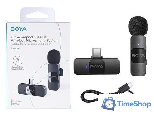 Радиосистема BOYA BY-V10 - Изображение №7 — Интернет-магазин Time-Shop