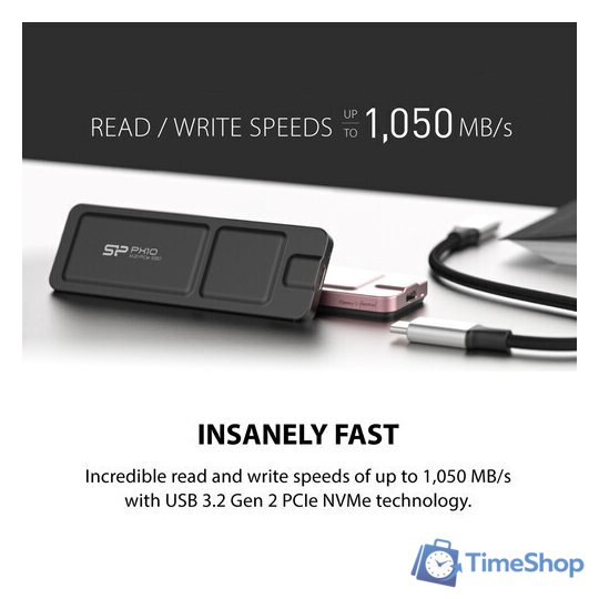 Внешний накопитель Silicon-Power PX10 512GB SP512GBPSDPX10CK - Изображение №5 — Интернет-магазин Time-Shop