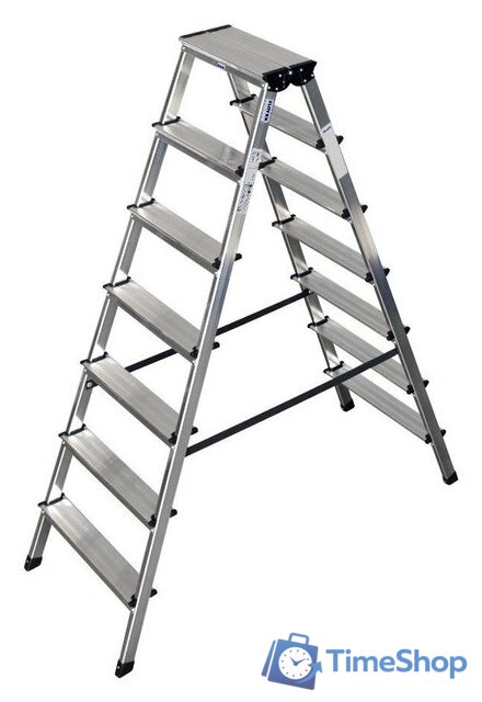Лестница-стремянка Krause Dopplo 2х7 ступеней - Изображение №1 — Интернет-магазин Time-Shop