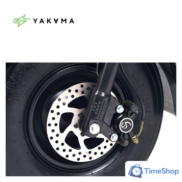 Электроскутер Yakama АР-Н0006B (красный) - Изображение №6 — Интернет-магазин Time-Shop