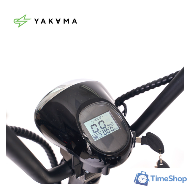 Электроскутер Yakama АР-Н0006B (красный) - Изображение №4 — Интернет-магазин Time-Shop