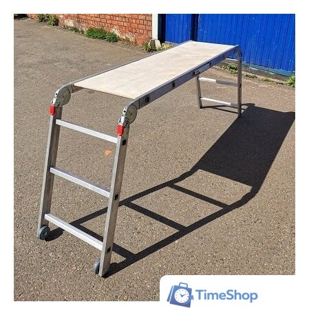 Лестница-помост TARKO Столик алюминиевый (2 ступени) - Изображение №6 — Интернет-магазин Time-Shop