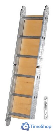 Лестница-помост TARKO Столик алюминиевый (2 ступени) - Изображение №3 — Интернет-магазин Time-Shop