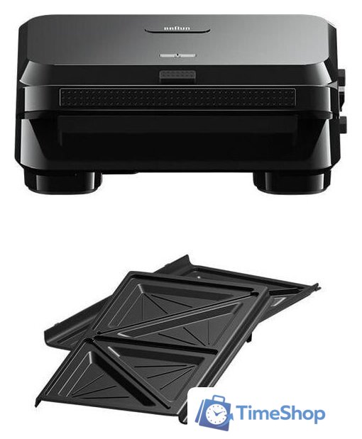 Многофункциональная сэндвичница Braun SnackMaker 5 SM5000 - Изображение №1 — Интернет-магазин Time-Shop