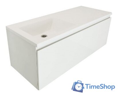  Эстет Тумба Dallas Luxe ФР-00002275 с умывальником Dallas 130 (правая) - Изображение №1 — Интернет-магазин Time-Shop