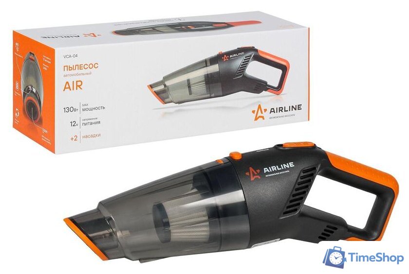 Автомобильный пылесос Airline Air VCA-04 - Изображение №2 — Интернет-магазин Time-Shop