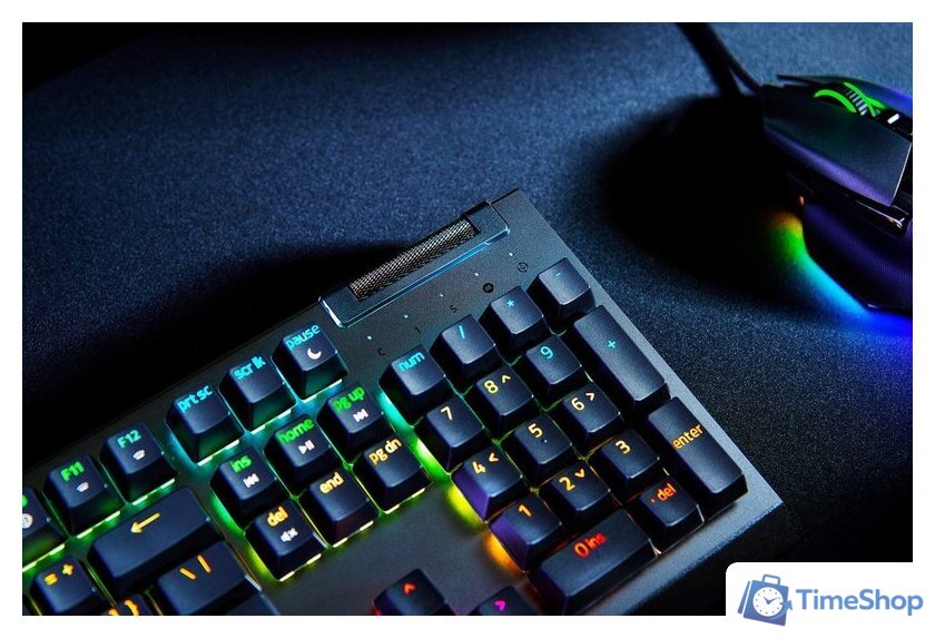 Клавиатура Razer BlackWidow V4 X (Razer Yellow, нет кириллицы) - Изображение №4 — Интернет-магазин Time-Shop