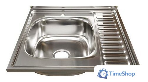 Кухонная мойка Mixline 528014 (левая, полированная, 0.6 мм) - Изображение №1 — Интернет-магазин Time-Shop
