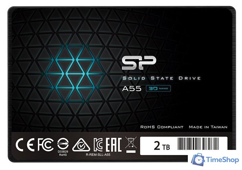 SSD Silicon-Power Ace A55 2TB SP002TBSS3A55S25 - Изображение №1 — Интернет-магазин Time-Shop