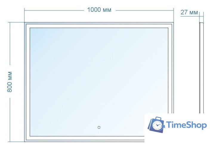 Зеркало Doratiz Адель 100x80 2711.905 - Изображение №13 — Интернет-магазин Time-Shop