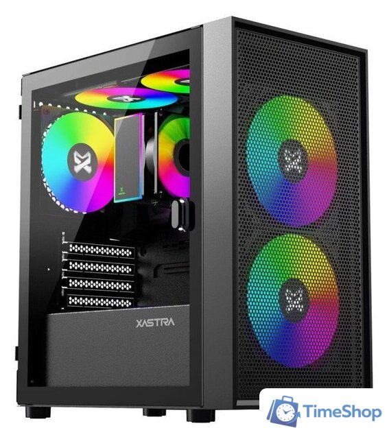 Корпус XASTRA A305M 3ARGB (черный) - Изображение №1 — Интернет-магазин Time-Shop