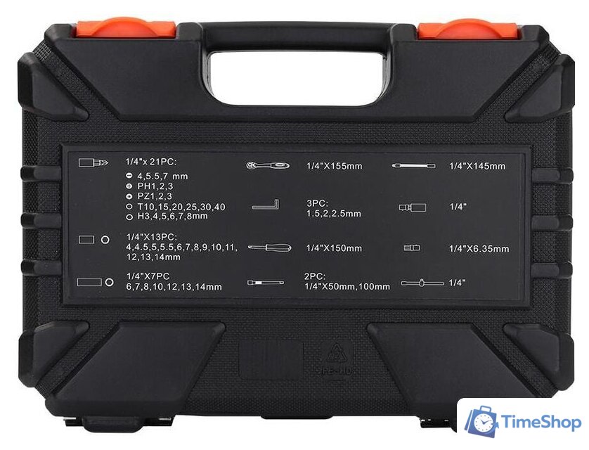 Универсальный набор инструментов Deko TZ53 (53 предмета) - Изображение №3 — Интернет-магазин Time-Shop