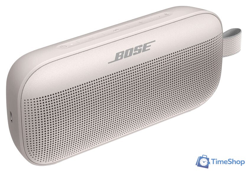 Беспроводная колонка Bose SoundLink Flex (дымчатый белый) - Изображение №1 — Интернет-магазин Time-Shop