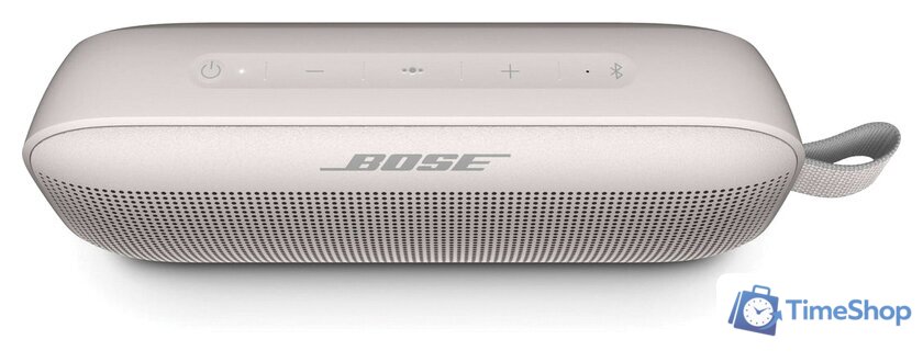 Беспроводная колонка Bose SoundLink Flex (дымчатый белый) - Изображение №3 — Интернет-магазин Time-Shop