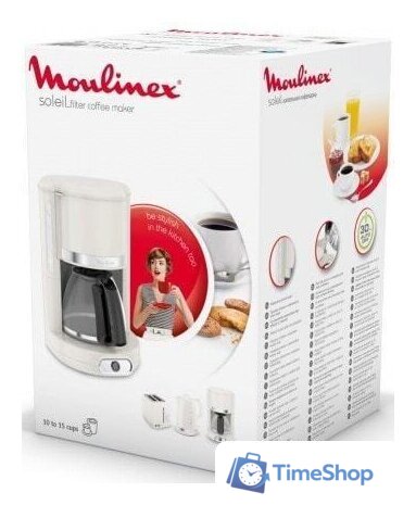 Капельная кофеварка Moulinex Soleil FG385A30 - Изображение №4 — Интернет-магазин Time-Shop