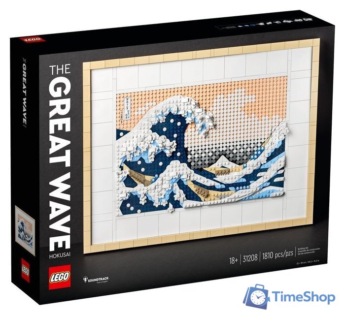 Конструктор LEGO Art 31208 Хокусай - Большая волна - Изображение №1 — Интернет-магазин Time-Shop