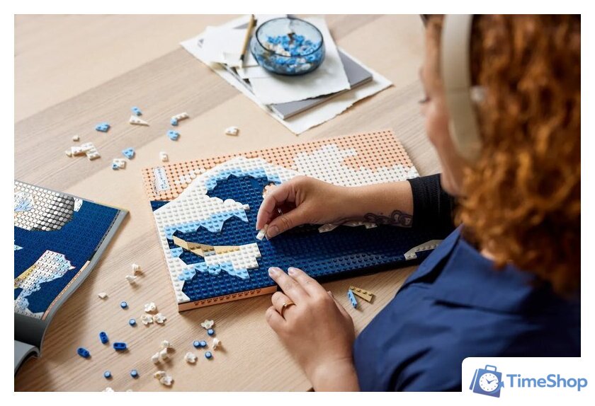 Конструктор LEGO Art 31208 Хокусай - Большая волна - Изображение №5 — Интернет-магазин Time-Shop