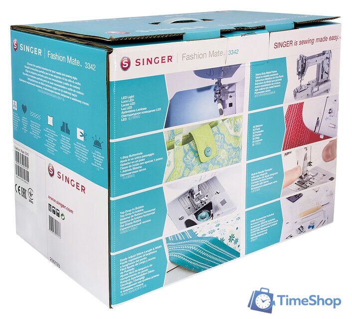 Электромеханическая швейная машина Singer Fashion Mate 3342 - Изображение №9 — Интернет-магазин Time-Shop