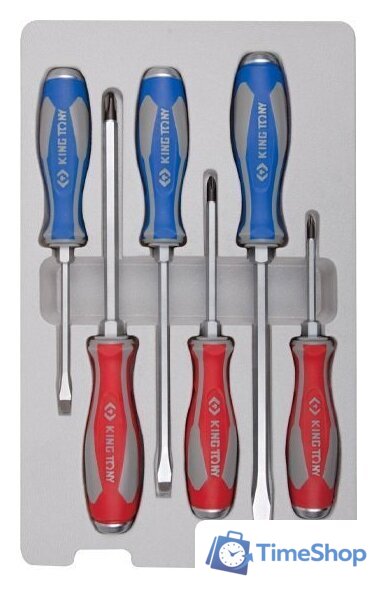 Набор отверток King Tony 30206MR (6 предметов) - Изображение №1 — Интернет-магазин Time-Shop