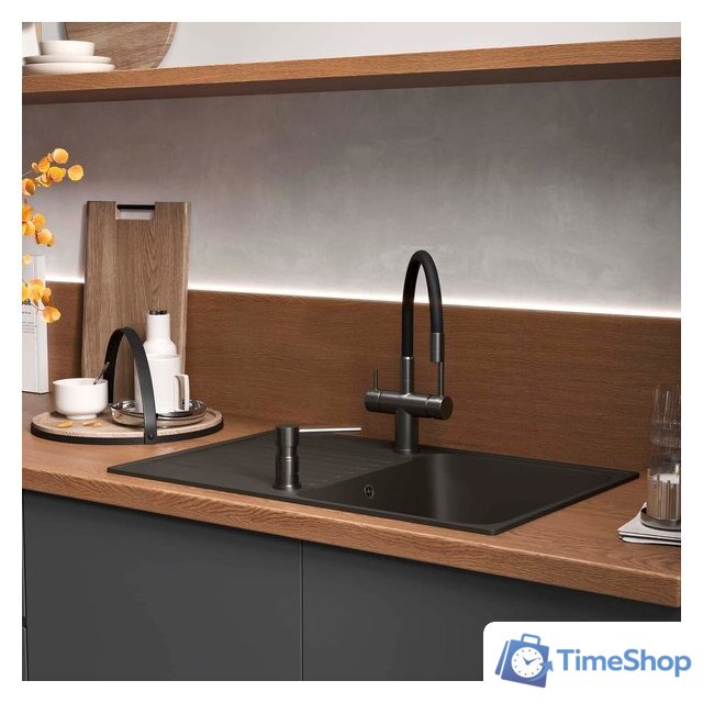 Кухонная мойка Reflexion Bolero RF0574BL - Изображение №2 — Интернет-магазин Time-Shop