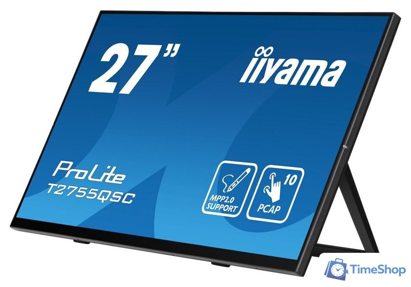 Монитор iiyama ProLite T2755QSC-B1 - Изображение №2 — Интернет-магазин Time-Shop