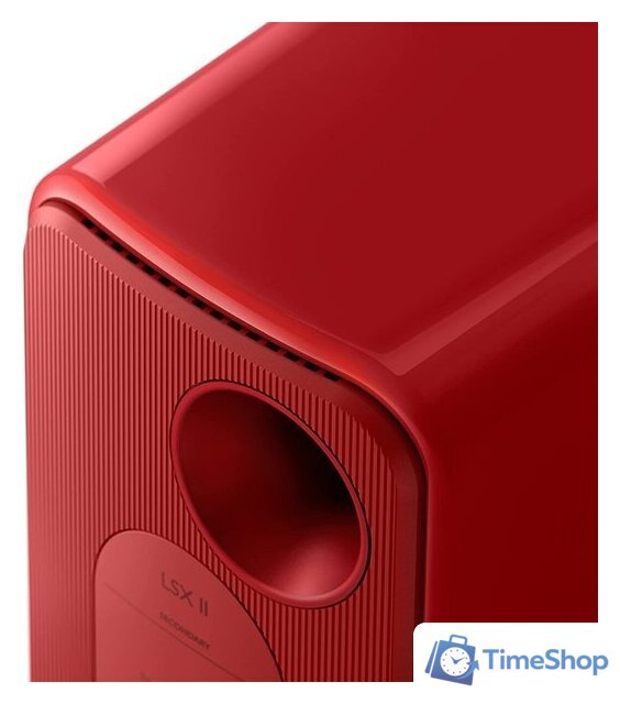 Полочная акустика KEF LSX II (красный) - Изображение №9 — Интернет-магазин Time-Shop