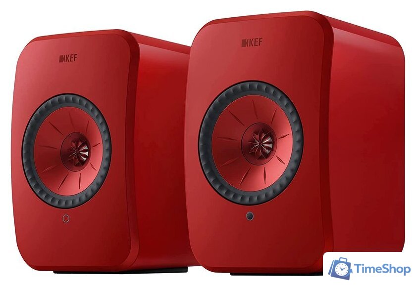 Полочная акустика KEF LSX II (красный) - Изображение №1 — Интернет-магазин Time-Shop