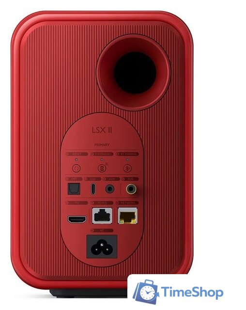 Полочная акустика KEF LSX II (красный) - Изображение №4 — Интернет-магазин Time-Shop