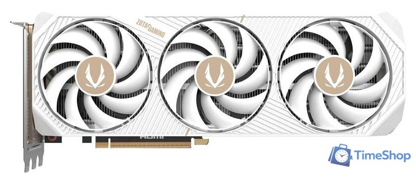 Видеокарта ZOTAC Gaming GeForce RTX 5070 Ti Solid Core OC White Edition ZT-B50710Q2-10P - Изображение №1 — Интернет-магазин Time-Shop