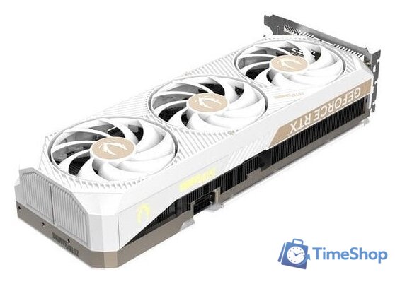 Видеокарта ZOTAC Gaming GeForce RTX 5070 Ti Solid Core OC White Edition ZT-B50710Q2-10P - Изображение №4 — Интернет-магазин Time-Shop