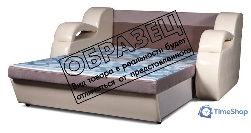 Диван Анмикс Каспер (бежевый велюр) - Изображение №2 — Интернет-магазин Time-Shop