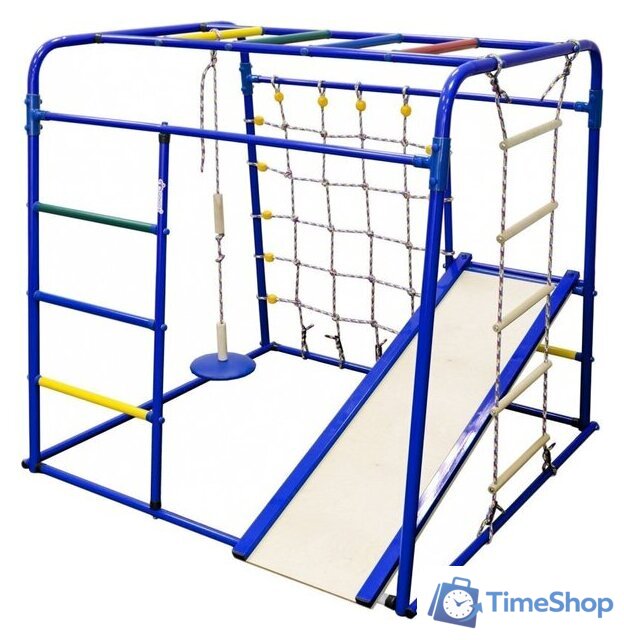 Детский спортивный комплекс Формула здоровья Start baby 1 (синий/радуга) - Изображение №1 — Интернет-магазин Time-Shop