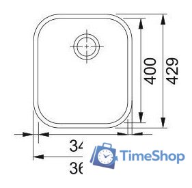 Кухонная мойка Franke Armonia AMX 110-34 122.0021.444 - Изображение №2 — Интернет-магазин Time-Shop
