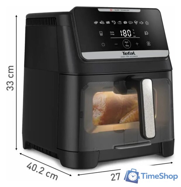 Аэрогриль (аэрофритюрница) Tefal Easy Fry Silence EY8468E0 - Изображение №5 — Интернет-магазин Time-Shop