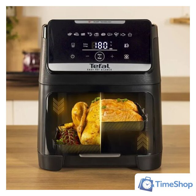 Аэрогриль (аэрофритюрница) Tefal Easy Fry Silence EY8468E0 - Изображение №8 — Интернет-магазин Time-Shop