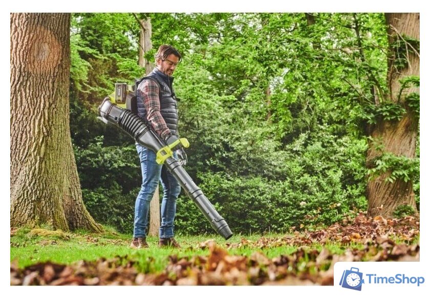 Ранцевая воздуходувка Ryobi RY36BPXB-0 5133005947 (без АКБ) - Изображение №3 — Интернет-магазин Time-Shop