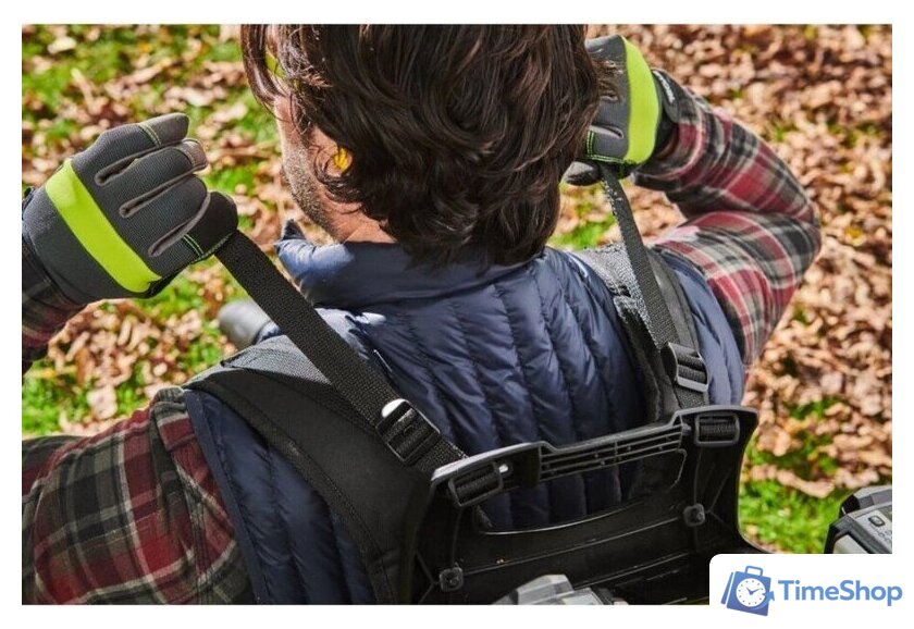 Ранцевая воздуходувка Ryobi RY36BPXB-0 5133005947 (без АКБ) - Изображение №5 — Интернет-магазин Time-Shop