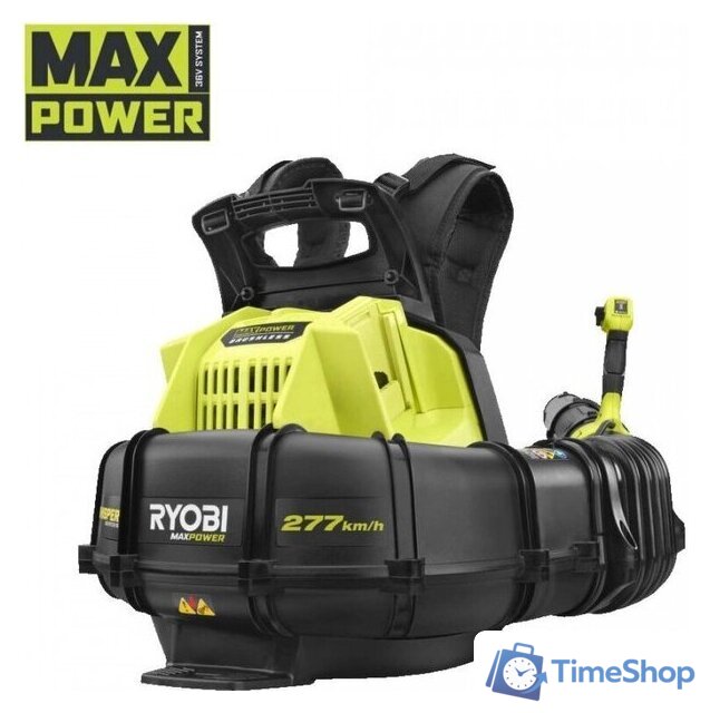 Ранцевая воздуходувка Ryobi RY36BPXB-0 5133005947 (без АКБ) - Изображение №1 — Интернет-магазин Time-Shop