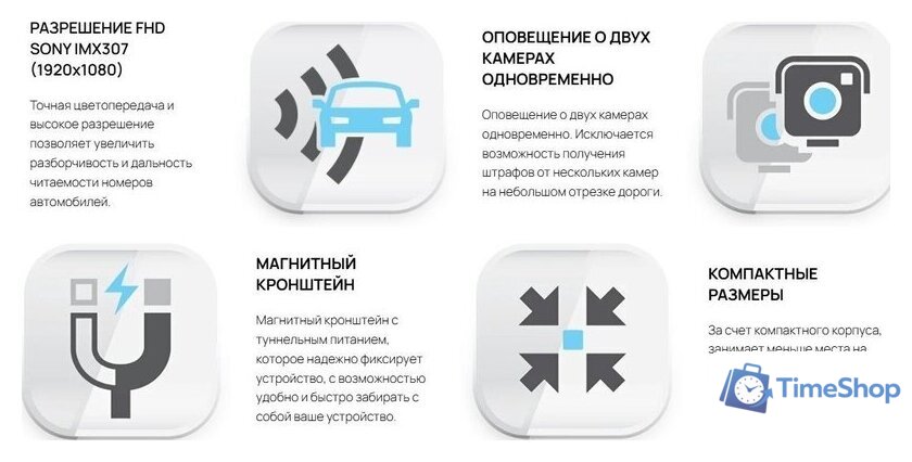 Видеорегистратор-GPS информатор (2в1) Intego Kite 2 FHD - Изображение №10 — Интернет-магазин Time-Shop