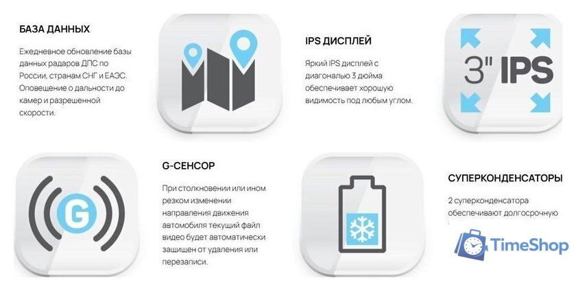 Видеорегистратор-GPS информатор (2в1) Intego Kite 2 FHD - Изображение №11 — Интернет-магазин Time-Shop